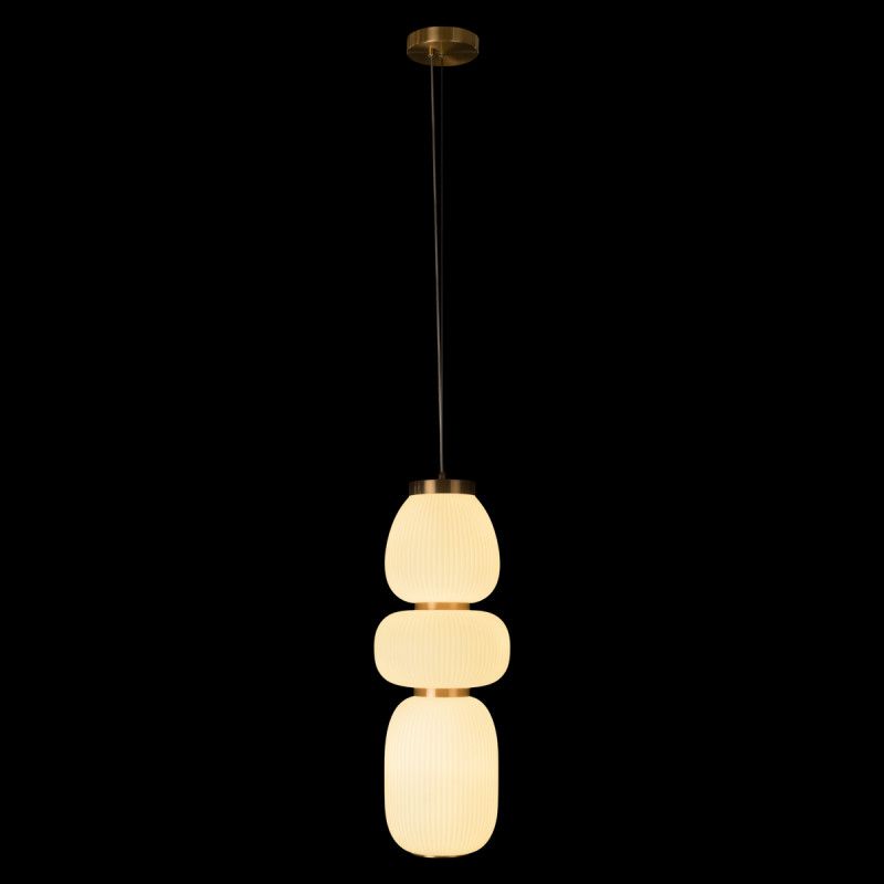 Подвесной светильник *23*-62,5 см, 1*LED*30W, 4000K, LOFT IT Duff 10422/C, бронзовый