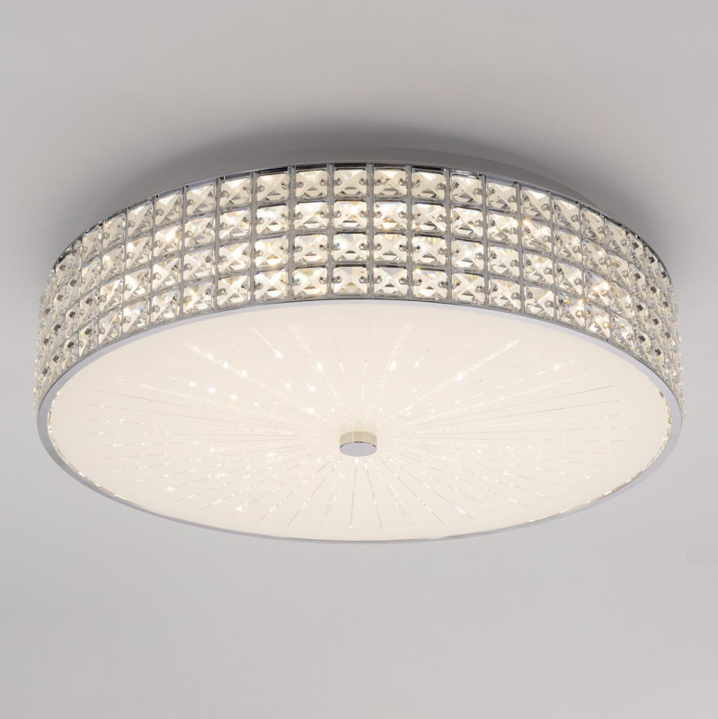 Светильник 51 см, 95W, 3000-5500K, Citilux Портал CL32418G1, хром