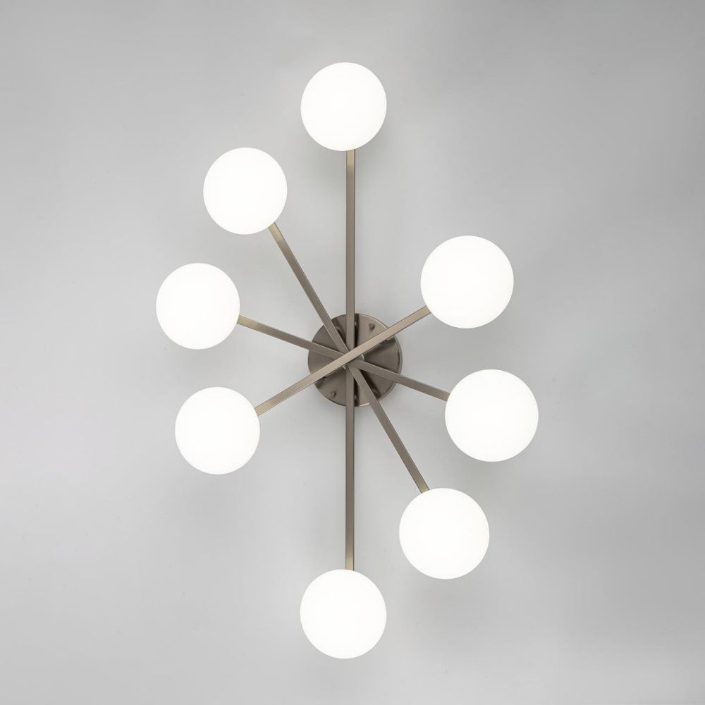 Светильник 110 см, 96W, 3000-5500K, Citilux ATMAN SMART CL226A181 LED RGB, матовый хром