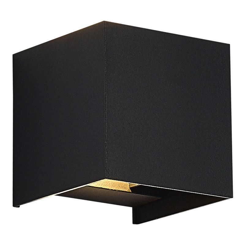 Светильник настенный 10*10*10 см, *LED*10W, 3000K, ST-Luce BRIK SL9513.401.01, черный