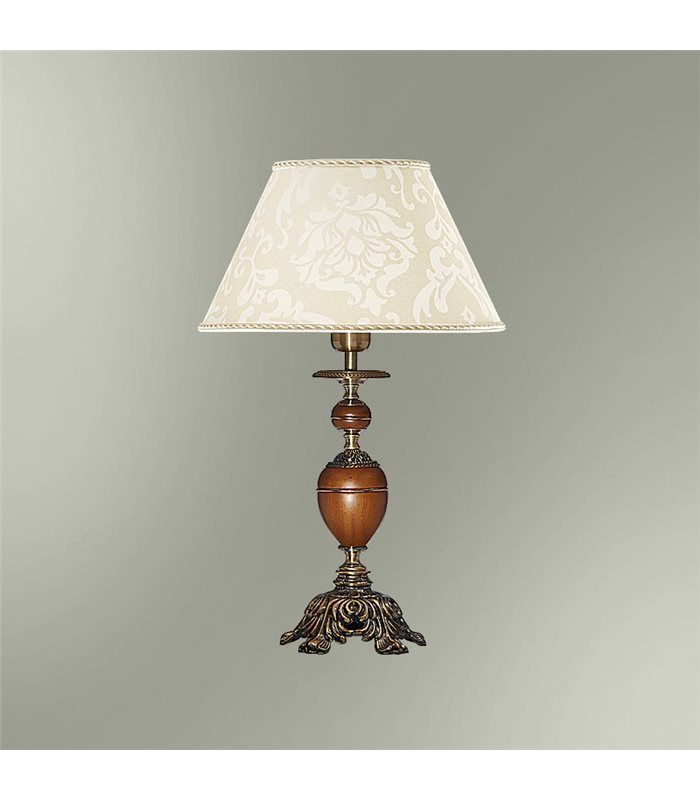 Настольная лампа Good light (Фотон) с абажуром 29-402.56/8878, бронза, бук