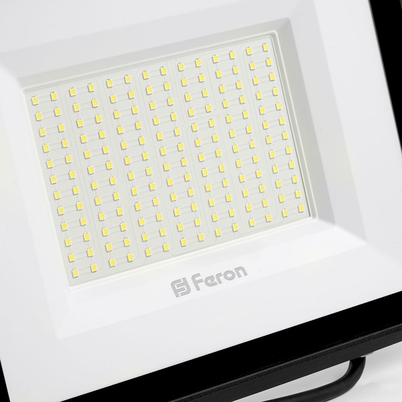 Прожектор светодиодный 2835 SMD 150W 4000K IP65  AC230V/50Hz, черный, LL-923 Feron 48109