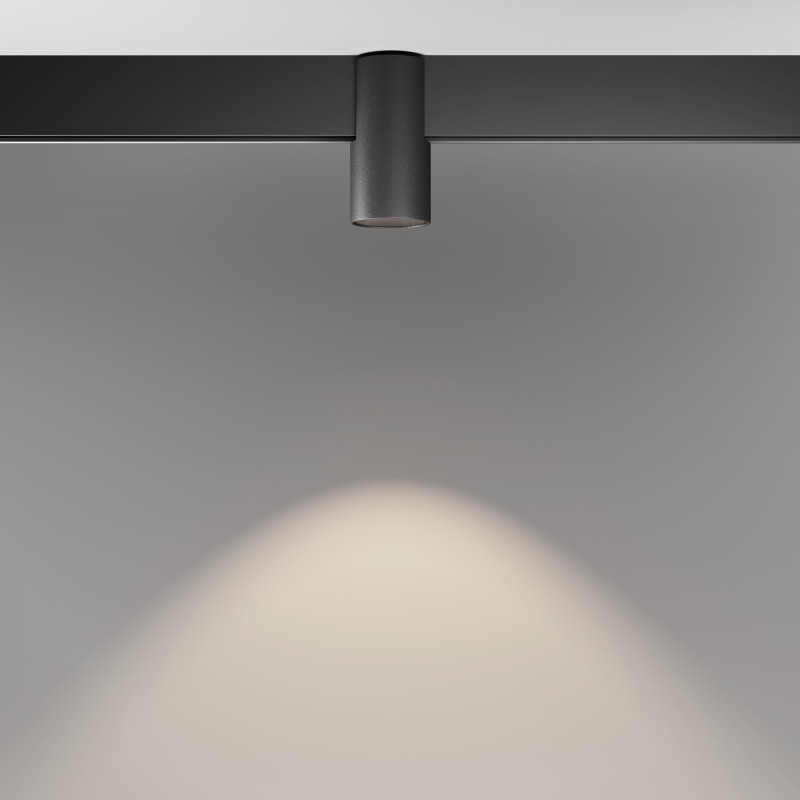 Светильник на шине 5,3*5,3*10,4 см, LED, 7W, 4000К, Maytoni Technical ALFA TR122-2-7W4K-B черный