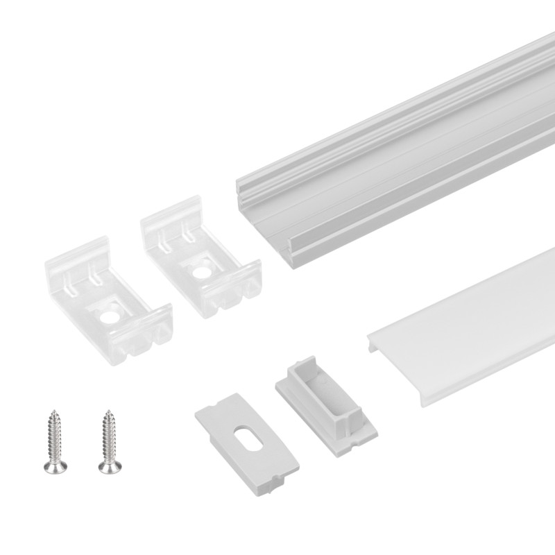 Профиль Arlight 036768 200*2,35*1 см. Цена указана за 1 комплект.  экран в комплекте