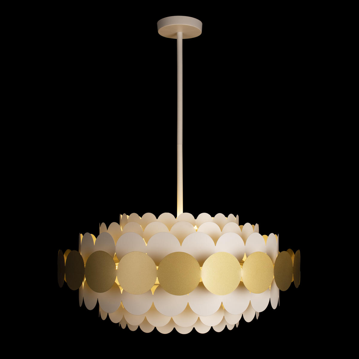 Подвесной светильник 62*28 см, 9*E14*40W LOFT IT Juicy 10310/S Gold золото, белый