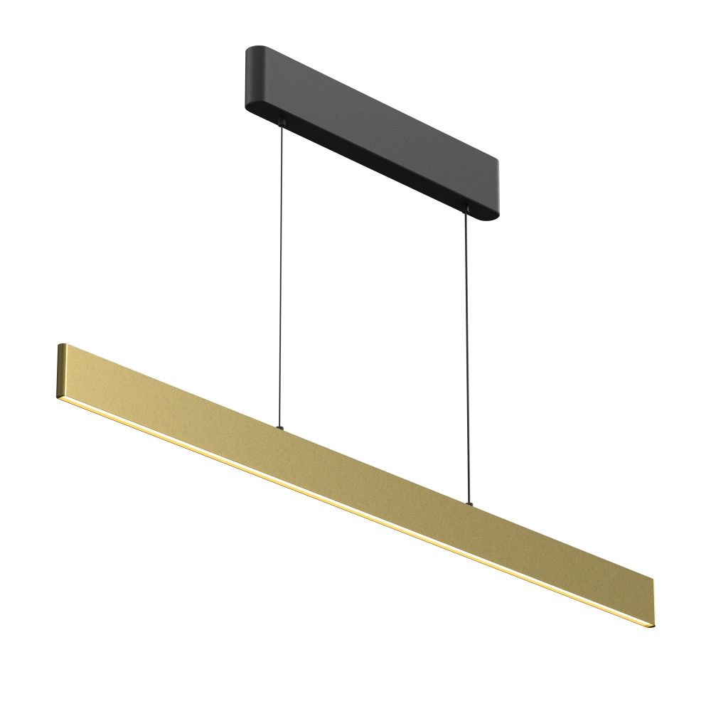 Подвесной светильник 116*1,5*17,5-155,8 см, LED*36W Maytoni Ephoria P109PL-36W2.7-6K-BS, Латунь