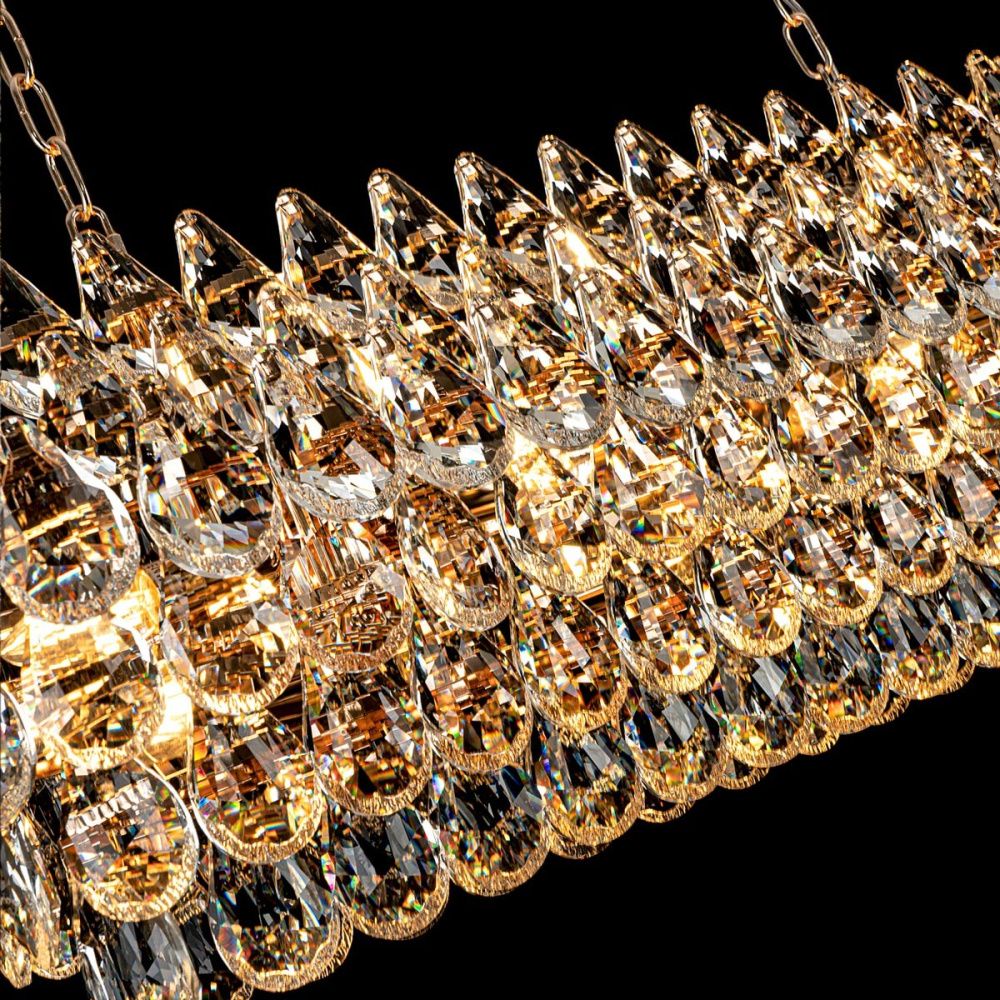 Подвесная люстра MODELUX premium ML.8861.17P GD