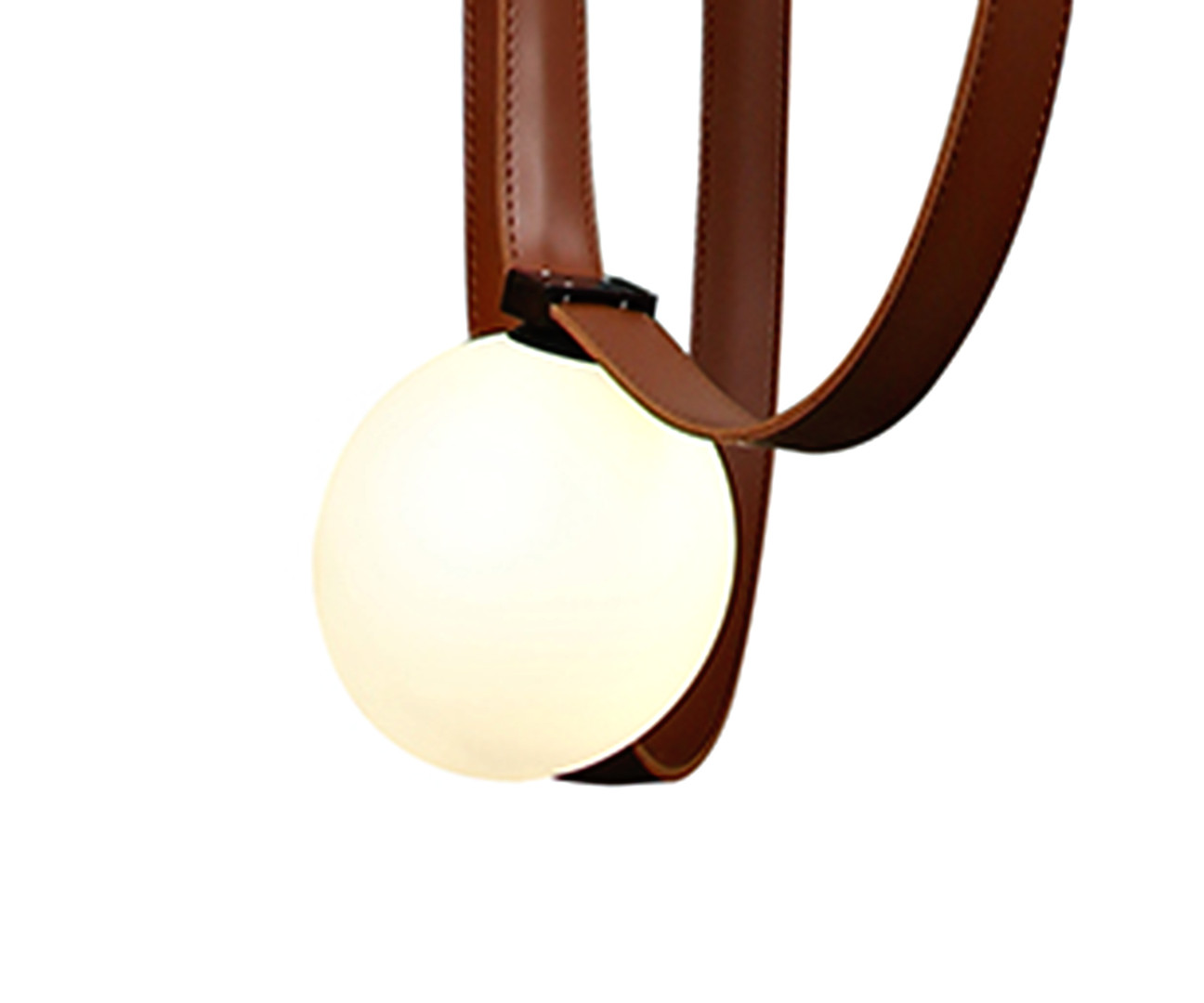 Светильник 100 см, Kink Light 07682-5,04, черный-кожа