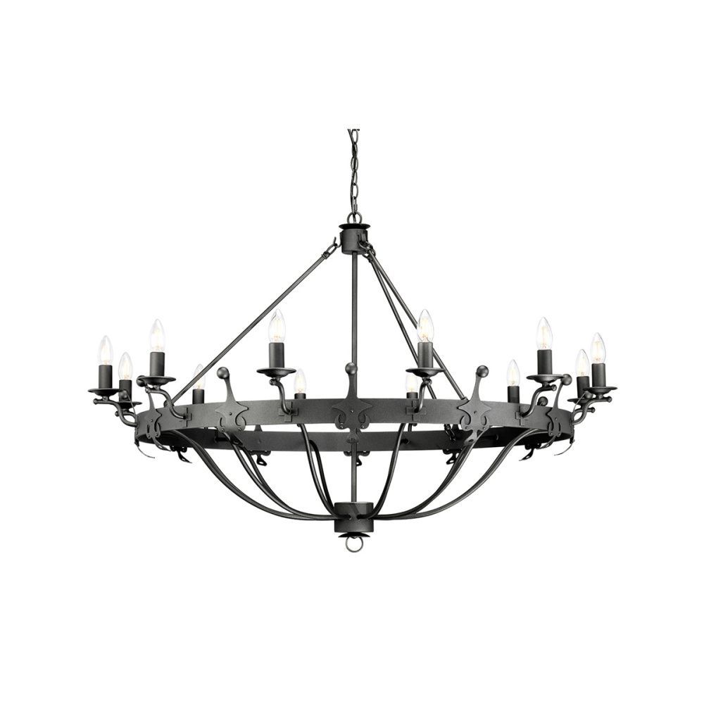 Люстра *121*95-408 см, E14*60W, Natural Concepts Elstead Lighting Windsor FE-HODGES-L, золото
