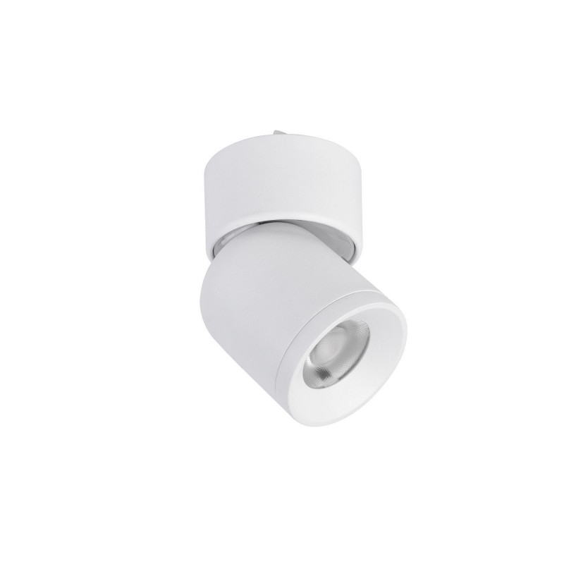 Потолочный светильник Favourite Unika 4150-1U, D54*W63*H98, цилиндрический светильник на шинопровод, белого цвета, с поворотным плафоном - угол наклона 180° и угол вращения 355°.