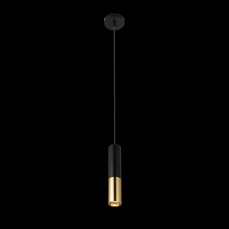 Подвесной светильник LOFT IT Ike 9952-1 черный\золото