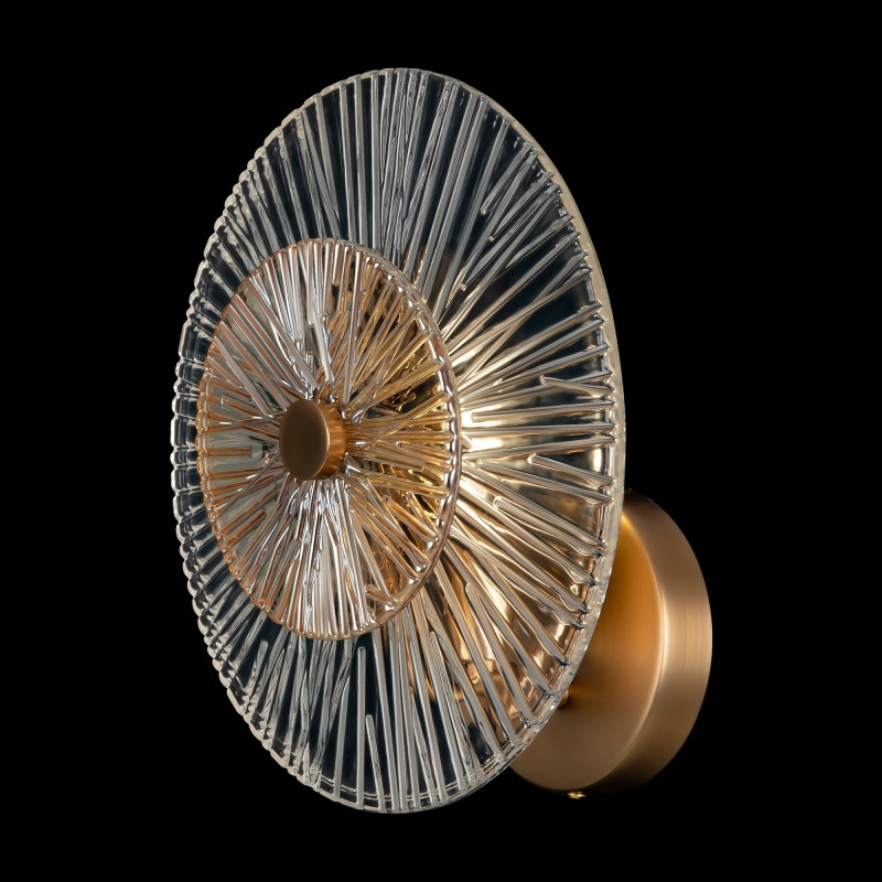 Светильник 28 см, Maytoni Aster MOD007WL-01G, золото