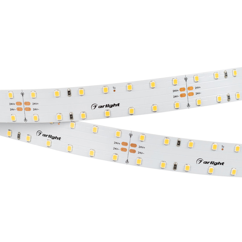 Лента RT-A140-20mm 24V Warm3000 (22 W/m, IP20, 2835, 4.7m) (Arlight, 22 Вт, IP20) 028005(2). Цена указана за 4,7 метров. Продается кратно 4,7 метрам.
