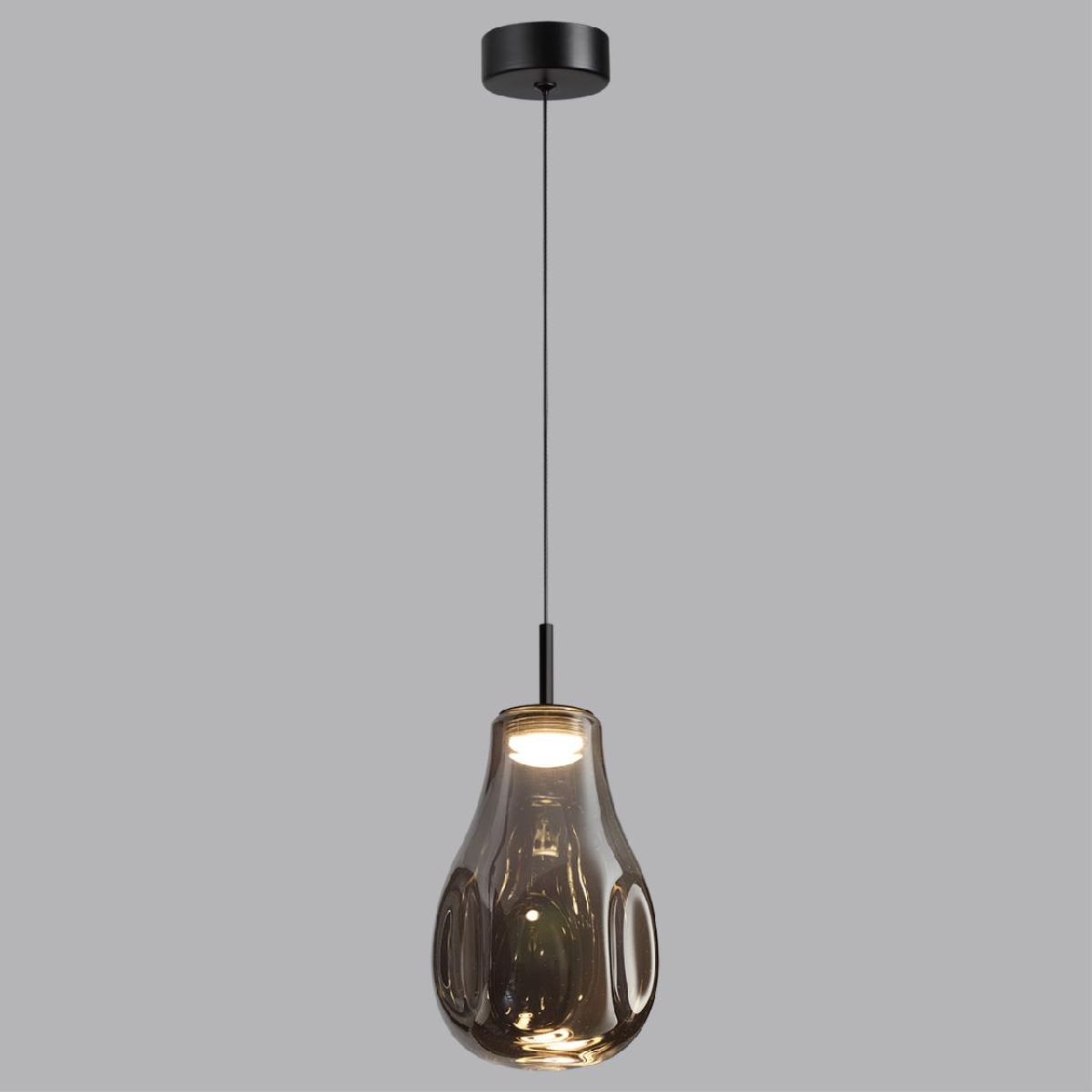 Подвесной светильник 13 см, 4W, 4000K, Odeon Light Pendant Nave 5098/4LC, черный