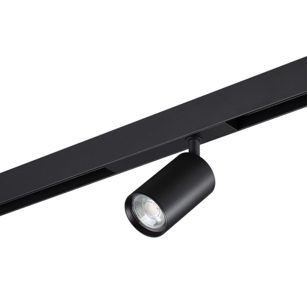 Трековый светильник 18*5,5*10 см, 1*GU10*50W, K, Novotech VECTOR PORT 359965, черный