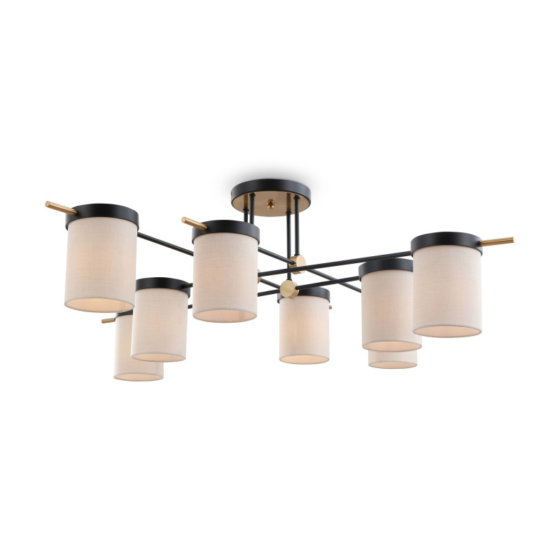 Светильник 114 см, Freya Bogy FR5377CL-08B, черный