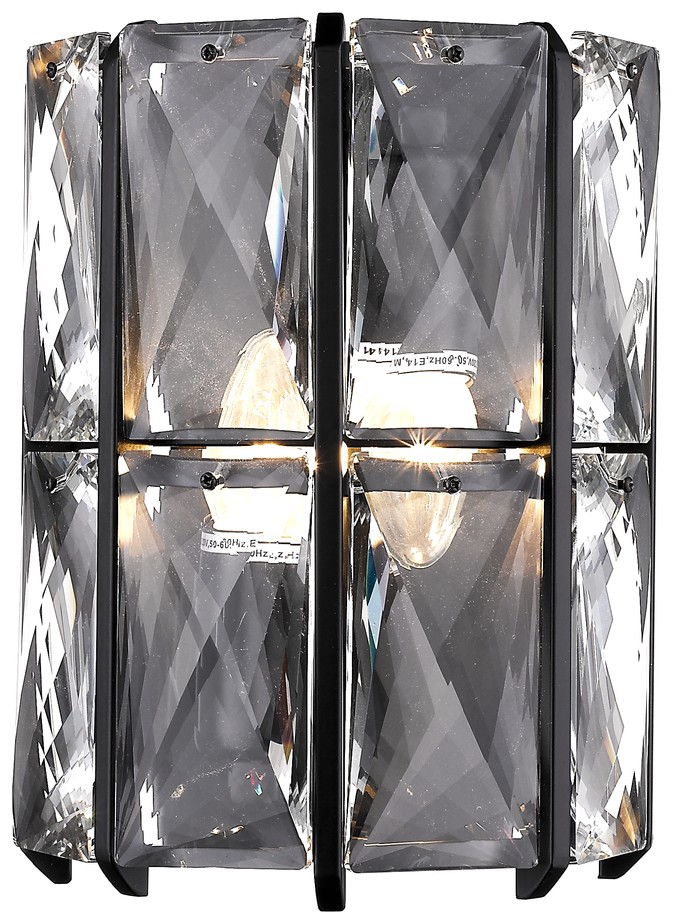 Светильник настенный Wertmark Karlin WE148.02.001, 12*20 см, черный