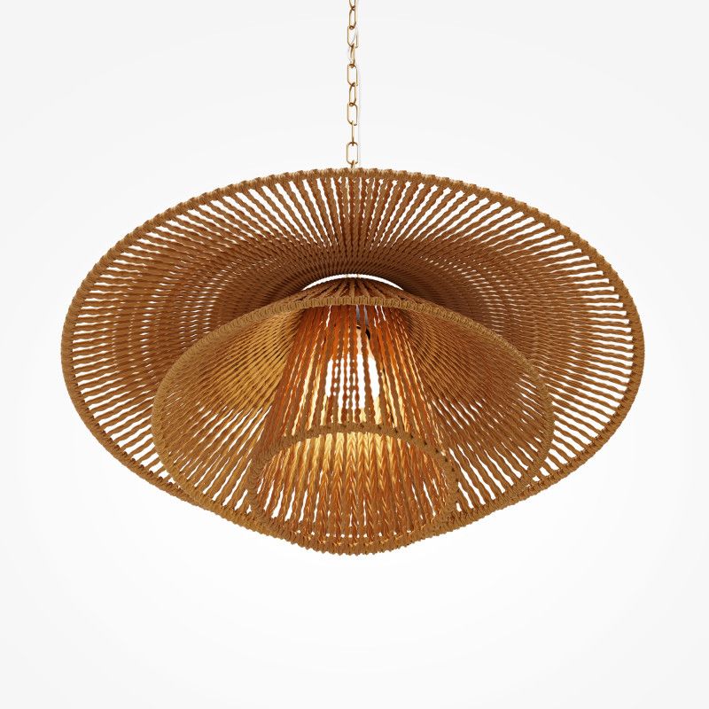 Подвесной светильник 60*60*223 см, 1*E27*60W, Maytoni Costa MOD394PL-01BS1, латунный