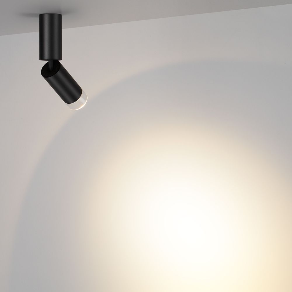 Светильник 5 см, 8W, 3000K, 24°, Odeon Light 7135/8CL, черный