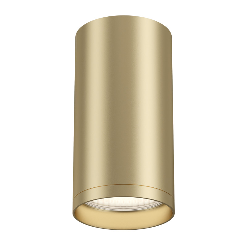Светильник 5*5 см, GU10 10W, Maytoni Focus S C052CL-01MG, матовое золото