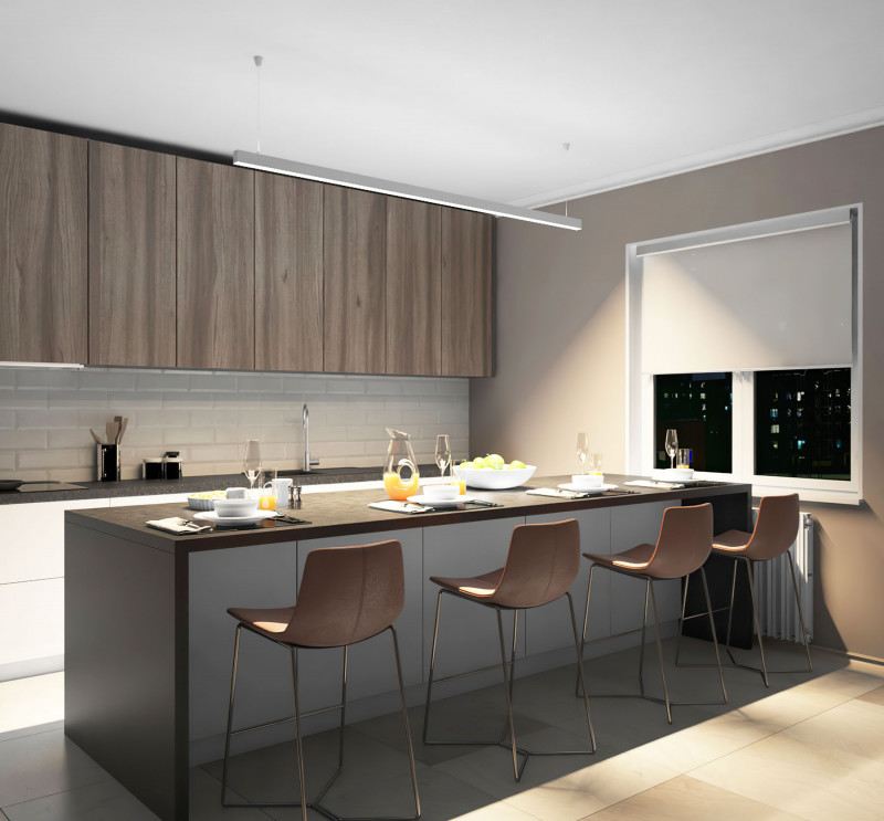 Линейный светильник Denkirs DK9204-WH белый