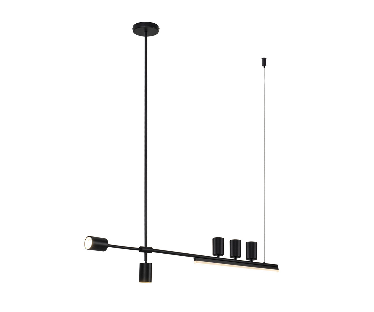 Светильник 120 см, Kink Light 07618-120,19, черный