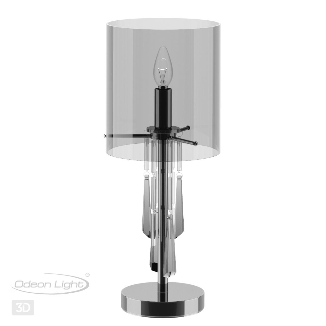 Светильник 45 см, Odeon Light Nicole 4890/1T, черный