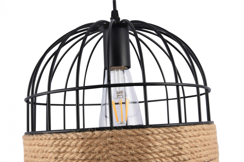 Подвесной светильник  26*120 см, 1*E27 черный Vele Luce San VL6172P01