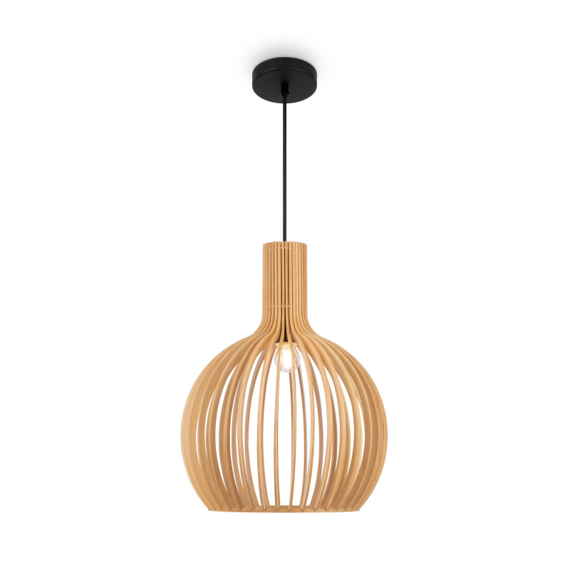 Подвесной светильник  35 см, E27 1 40W, К, Черный Maytoni Roots MOD194PL-01W