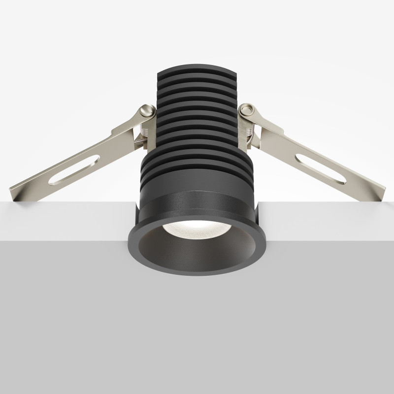 Встраиваемый светильник 3,9*3,9*5,1 см, LED, 7W, 4000К, Maytoni Technical MINI DL059-7W4K-B черный