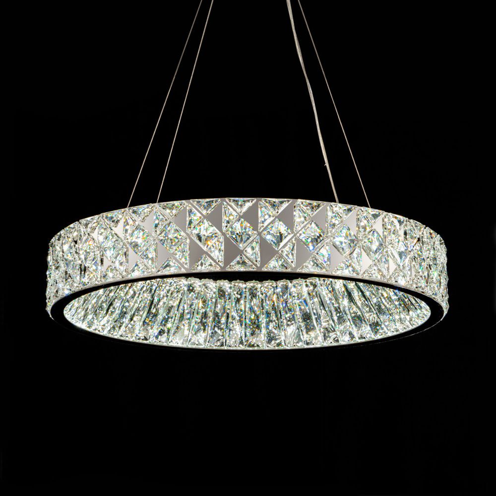 Люстра *60*10 см, LED*56W, 3000-6000K, Modelux  ML.335.600 CR, Хром