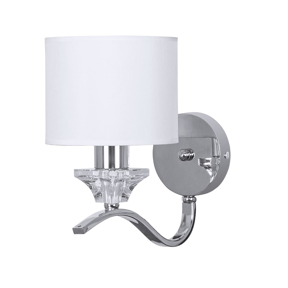 Бра 24*23*15 см, 1*E14, 40W, Arte Lamp Alhena A4091AP-1CC, Хром