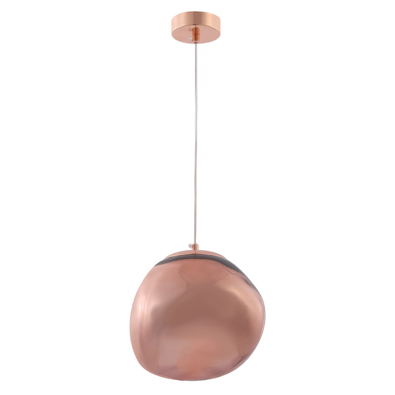 Светильник подвесной Crystal Lux MALAGA SP1 D200 COOPER Медь снят с производства