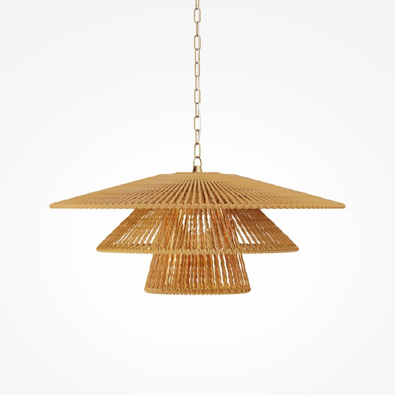 Подвесной светильник 60*60*223 см, 1*E27*60W, Maytoni Costa MOD394PL-01BS1, латунный