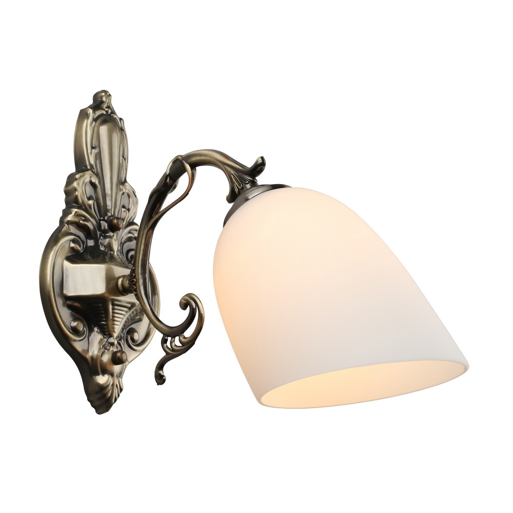Бра настенное Omnilux Tellaro OML-56401-01 бронза\белый 