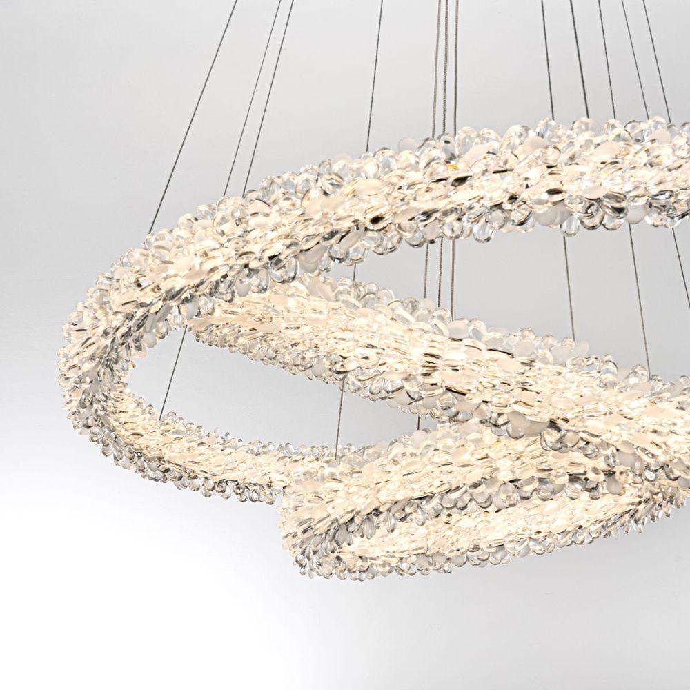 Подвесной светильник 80*60/190 см, LED 194W 3000-6000K MODESTYLE MS.5002.800.600.400 CR хром