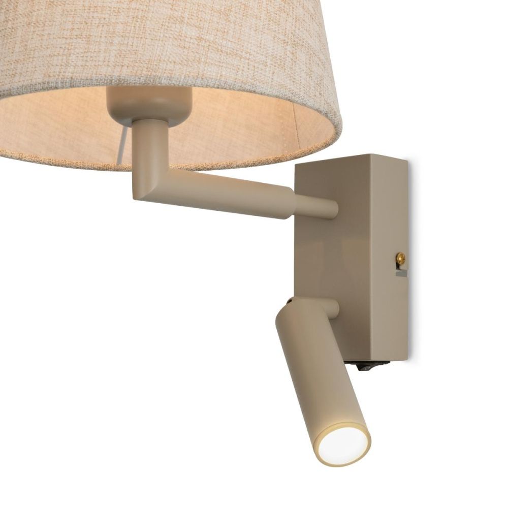 Бра 36 см, Freya Butler FR2057WL-L5BG, бежевый