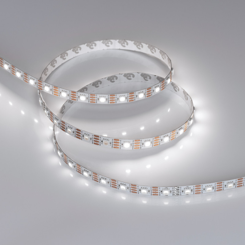 Лента SPI-B60-10mm 12V White6000-PX1-RAM (9.3 W/m, IP20, 5060, 5m) (Arlight, бегущий огонь) 037829. Цена указана за 5 метров. Продается кратно 5 метрам.