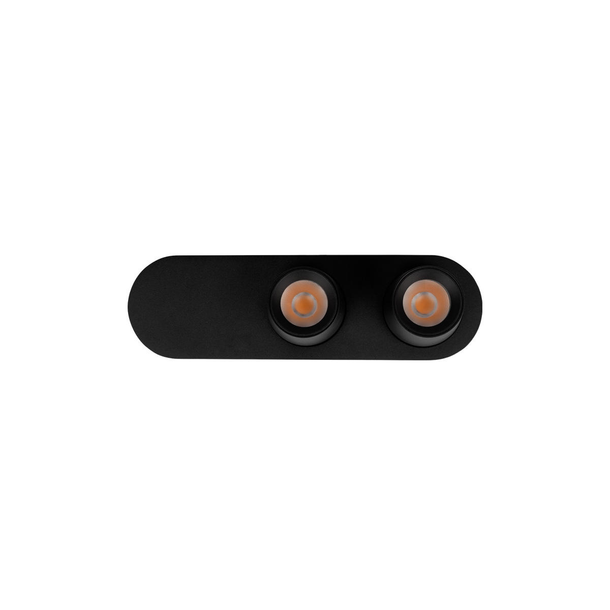Накладной светильник 25*7,5*7 см, 2*LED*7W 4000K LOFT IT Quiet 10320/2 Black черный