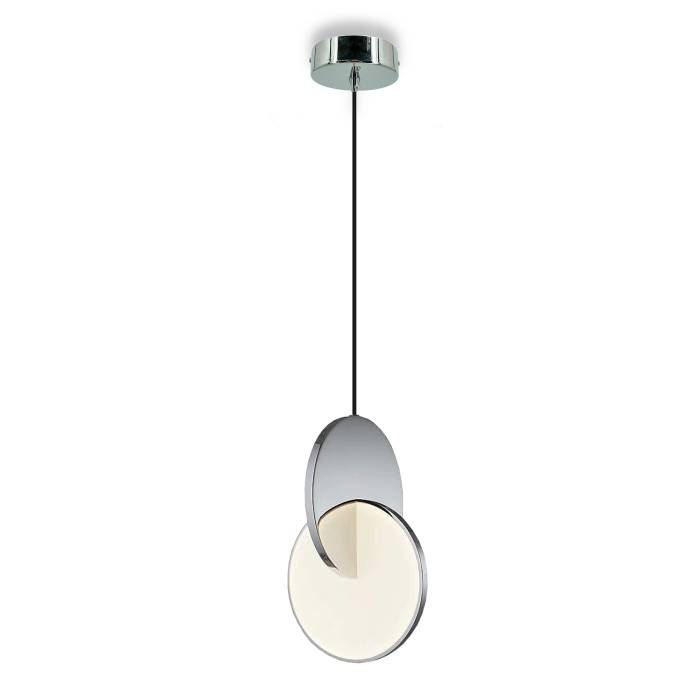 Светильник подвесной 25*44-200 см, 1*LED*18W, 3000K, Lightera Braies LE131L-38W, Сталь