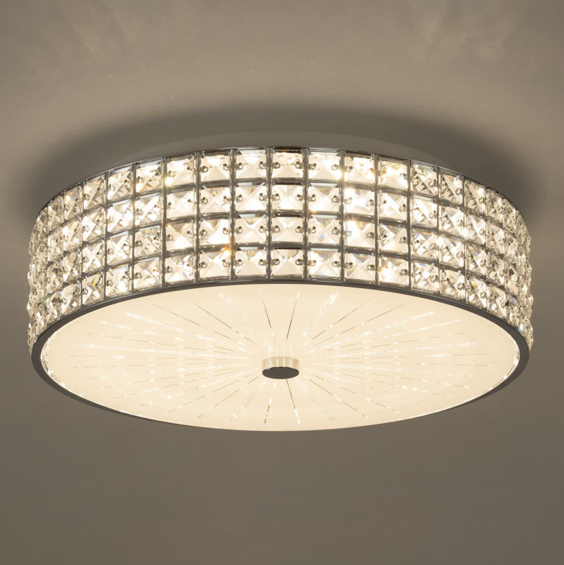 Светильник 41 см, 68W, 3000-5500K, Citilux Портал CL32415G1 LED RGB, хром