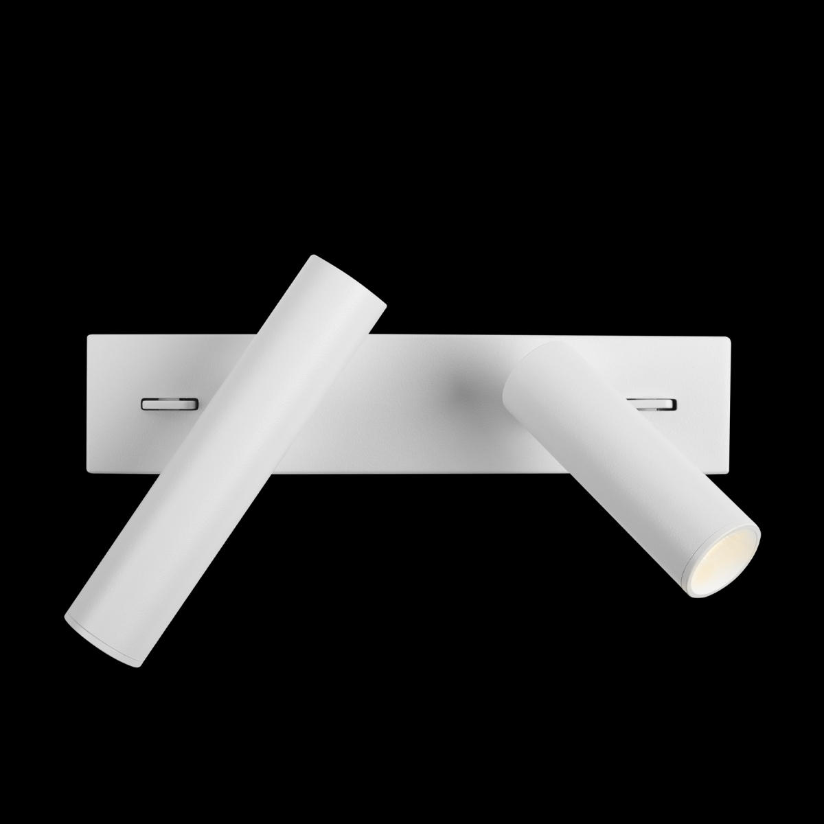 Настенный светильник 23*4*7 см, 2*LED*3W 3200K LOFT IT Sign 10260/2W White белый