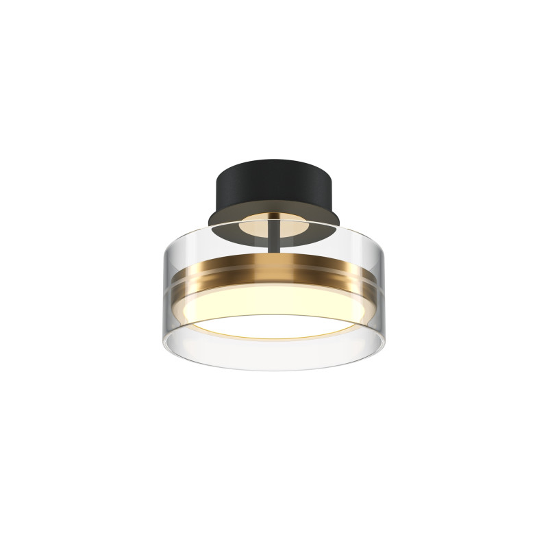 Накладной светильник 25*25*19 см, LED, 3000К, Maytoni Dress code MOD348CL-L18BBS3K черный