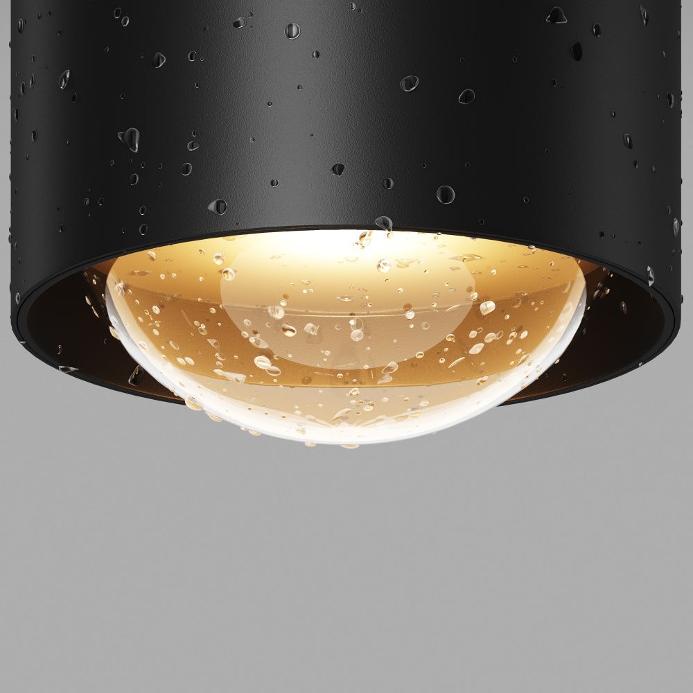 Светильник Outdoor O498CL-L15B3K **-7,2 см, *LED*15W, 3000K, Outdoor Lumina O498CL-L15B3K, Черный