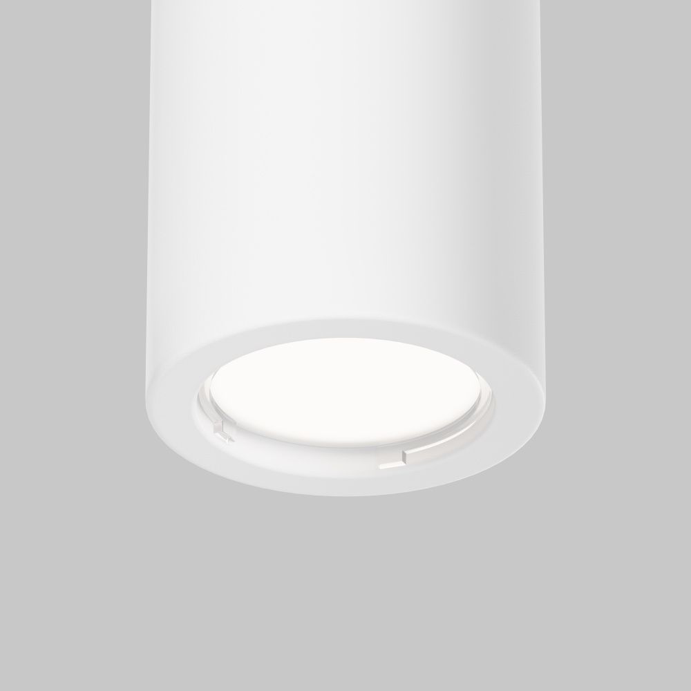 Светильник  C001CL-GU10-W **-8 см, 1*GU10*10W, K, Maytoni technical Conik gyps C001CL-GU10-W, Белый