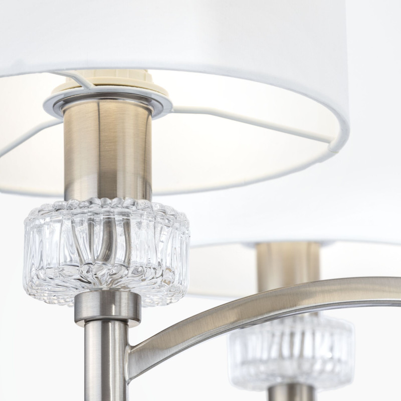 Подвесная люстра Maytoni Alicante MOD014CL-06N, белый, диаметр 70см