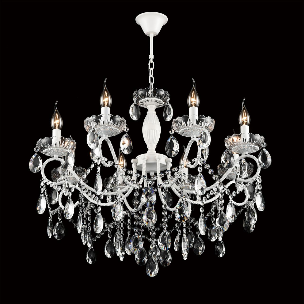 Люстра 74*87,5 см, 8*E14 Lumion Snow 8189/8 белый