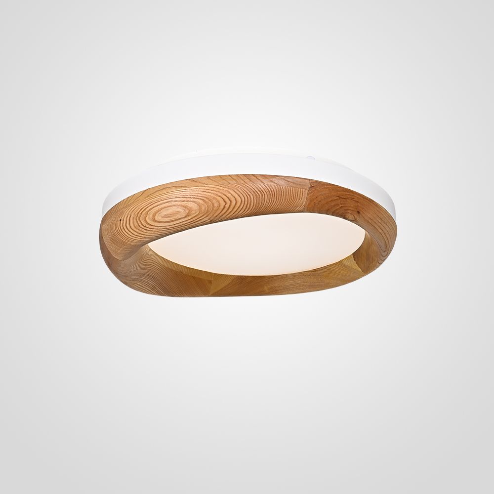 Потолочный светильник RUNIS D45 Light brown 45*45*12 см, 1*LED*30W, 4000K, ImperiumLoft RUNIS01, Коричневый