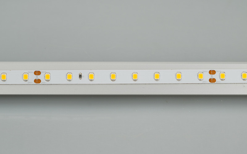 Лента RT 2-5000-50m 24V Warm2700 (2835, 80 LED/m, LUX) (Arlight, 6 Вт/м, IP20) 024526. Цена указана за 50 метров. Продается кратно 50 метрам.