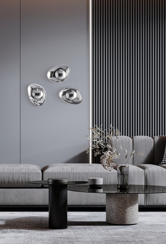 Светильник 28 см, Maytoni Mabell MOD306WL-01CH, хром